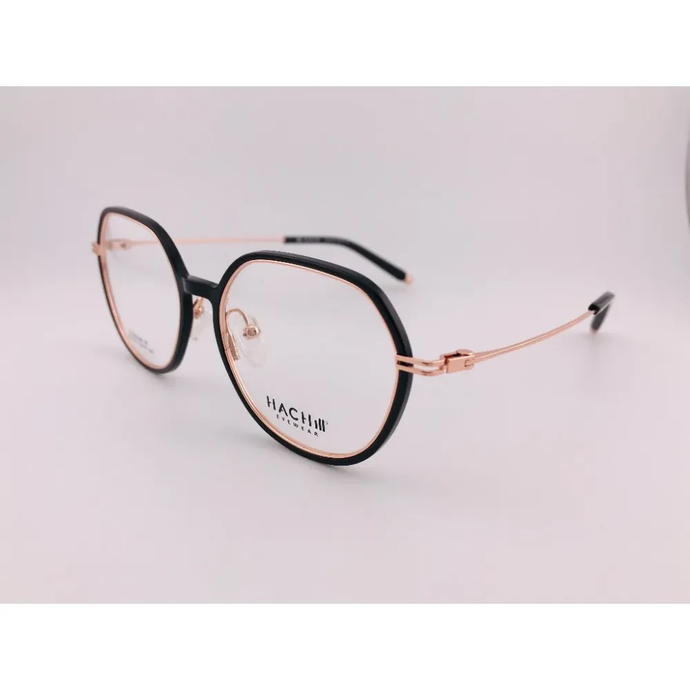 HACHILL 香港潮牌眼鏡 HC11010-C5 黑色眼鏡 鏡框 眼鏡 鈦金屬 TR流行眼鏡