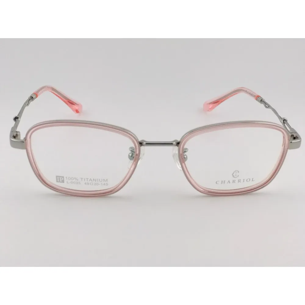 全新 瑞士精品品牌【CHARRIOL 夏利豪】L-0035-C3 光學眼鏡 鏡框 鈦金屬 鋼索設計 純鈦/β鈦材質