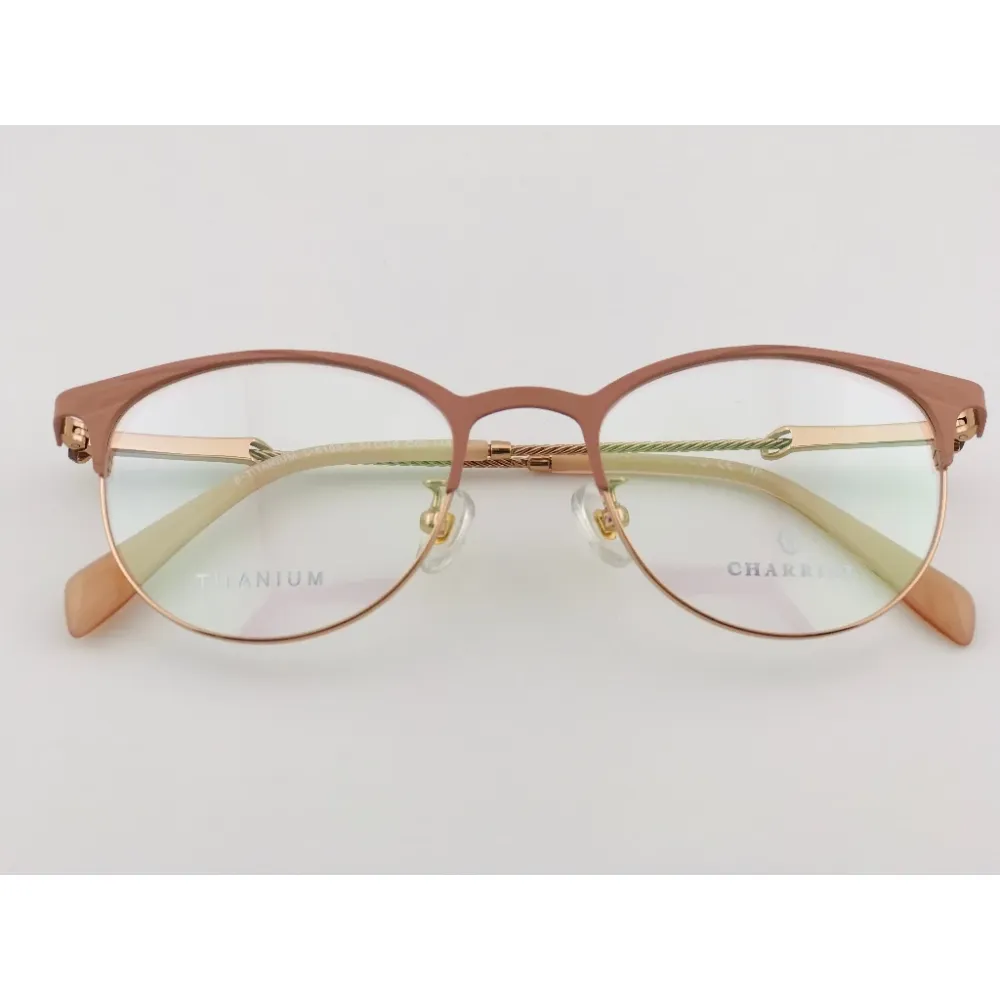 全新 瑞士精品品牌【CHARRIOL 夏利豪】L-6105C-C02 光學眼鏡 鏡框 鈦金屬 鋼索設計 純鈦/β鈦材質