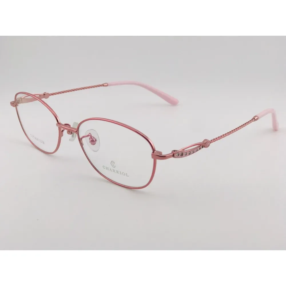 全新 瑞士精品品牌【CHARRIOL 夏利豪】L-6117A-C04 光學眼鏡 鏡框 鈦金屬 鋼索設計 純鈦/β鈦材質