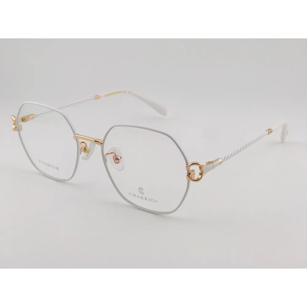 全新 瑞士精品品牌【CHARRIOL 夏利豪】L-6113C 光學眼鏡 鏡框 鈦金屬 鋼索設計 純鈦/β鈦材質