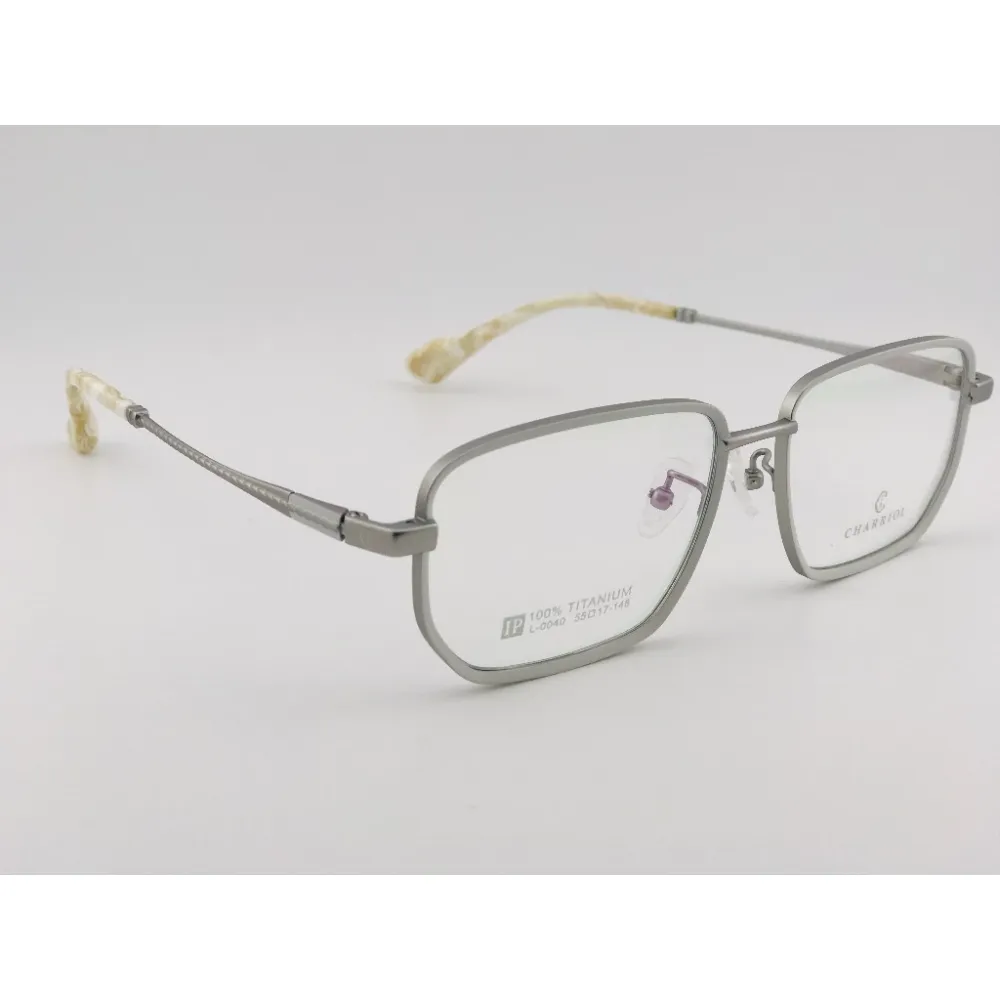 全新 瑞士精品品牌【CHARRIOL 夏利豪】L-0040 光學眼鏡 鏡框 鈦金屬 鋼索設計 純鈦/β鈦材質