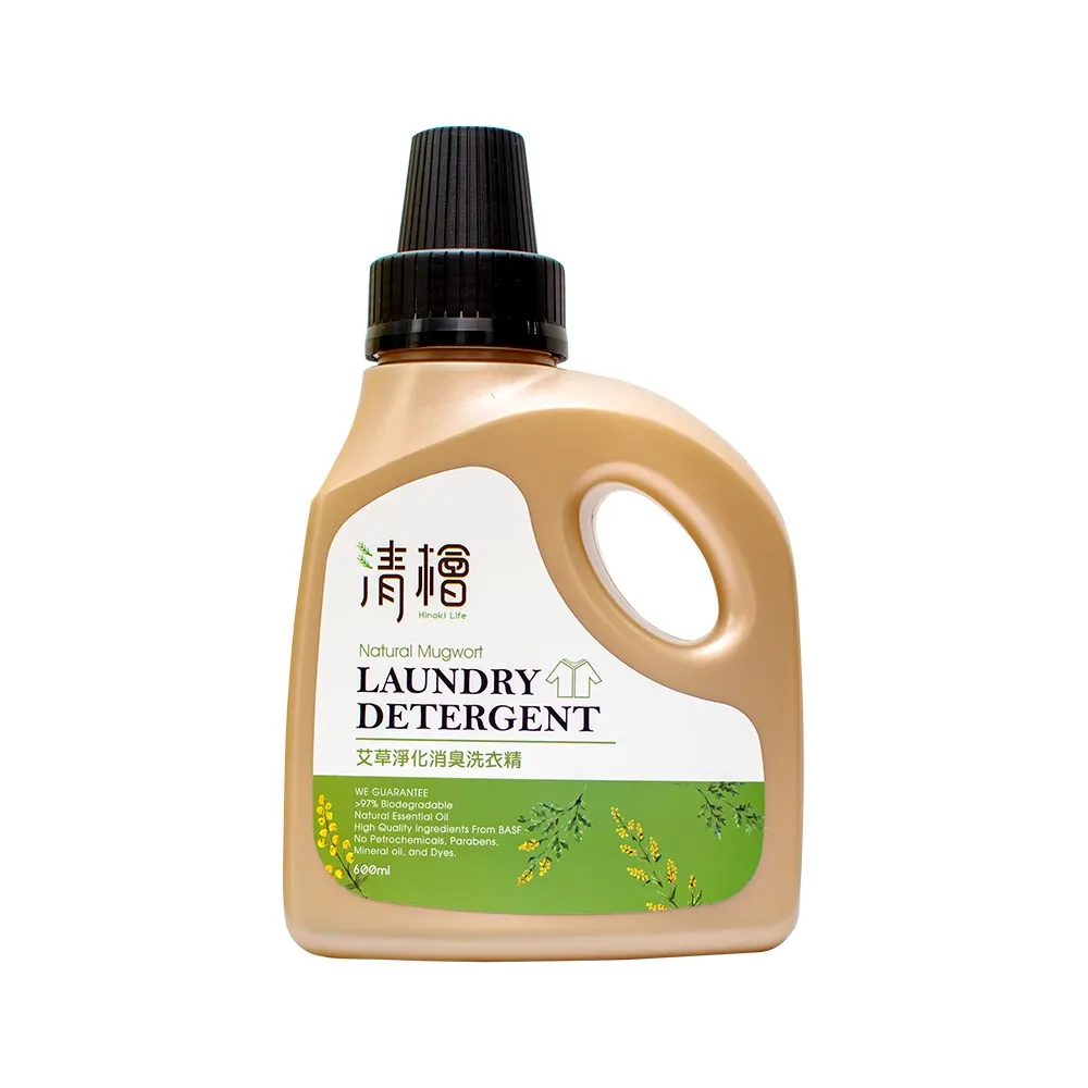 清檜Hinoki Life艾草淨化消臭洗衣精600ml