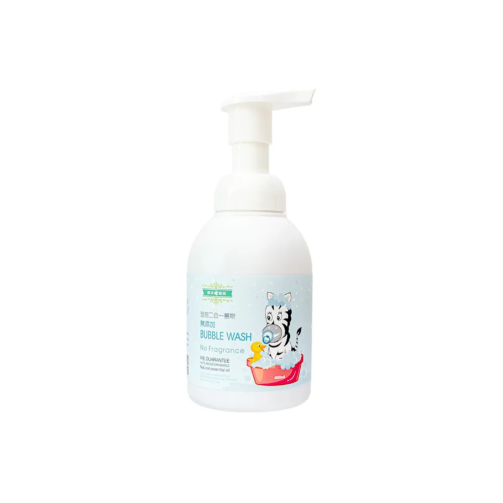 草本宣言泡泡二合一慕斯-無添加400ml