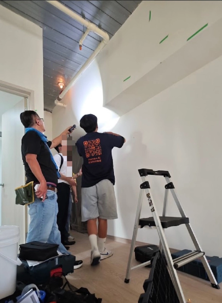 梁柱牆缺陷檢查