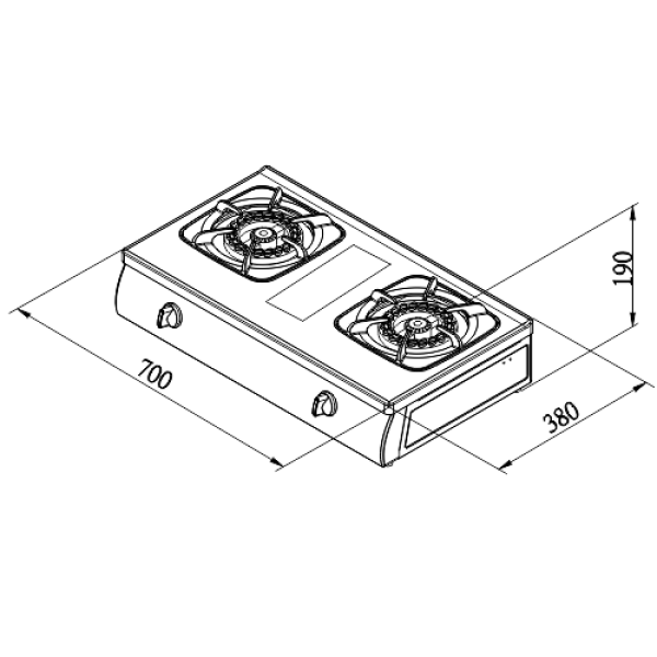 一級 銅爐頭台爐 TG-6308