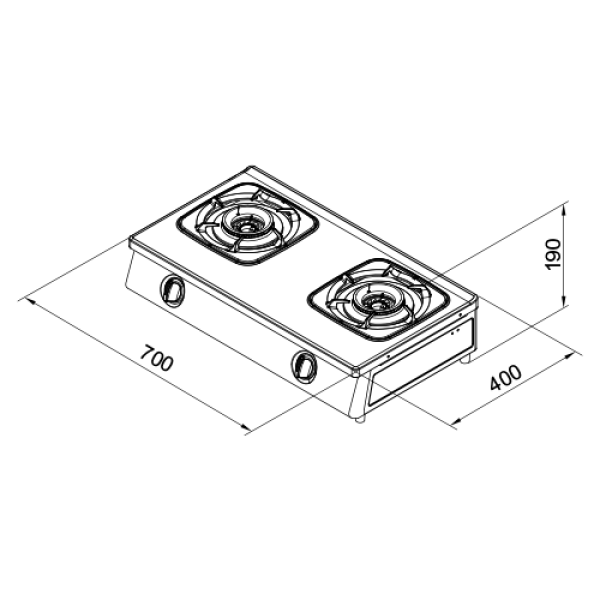 一級節能旋烽爐 TG-6605