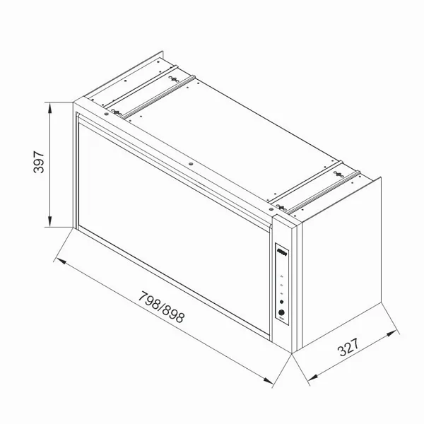 紫外線殺菌懸掛式烘碗機-80cm FW-8909