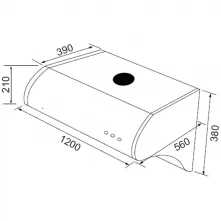 JT-1202-四呎排油煙機