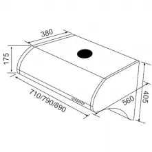 JT-1700-斜背式排油煙機