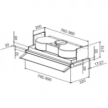 JT-1820-全隱藏式排油煙機