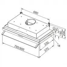 JT-1859-DC直流變頻隱藏式排油煙機