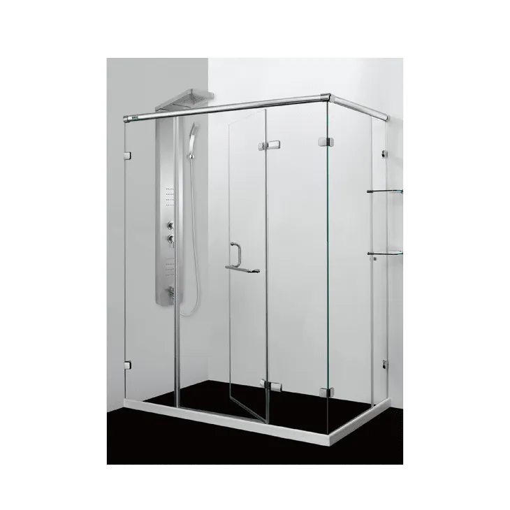 旗艦無框一字三片型+固定板+置物架(雙層)  SV2E+SV2P+T