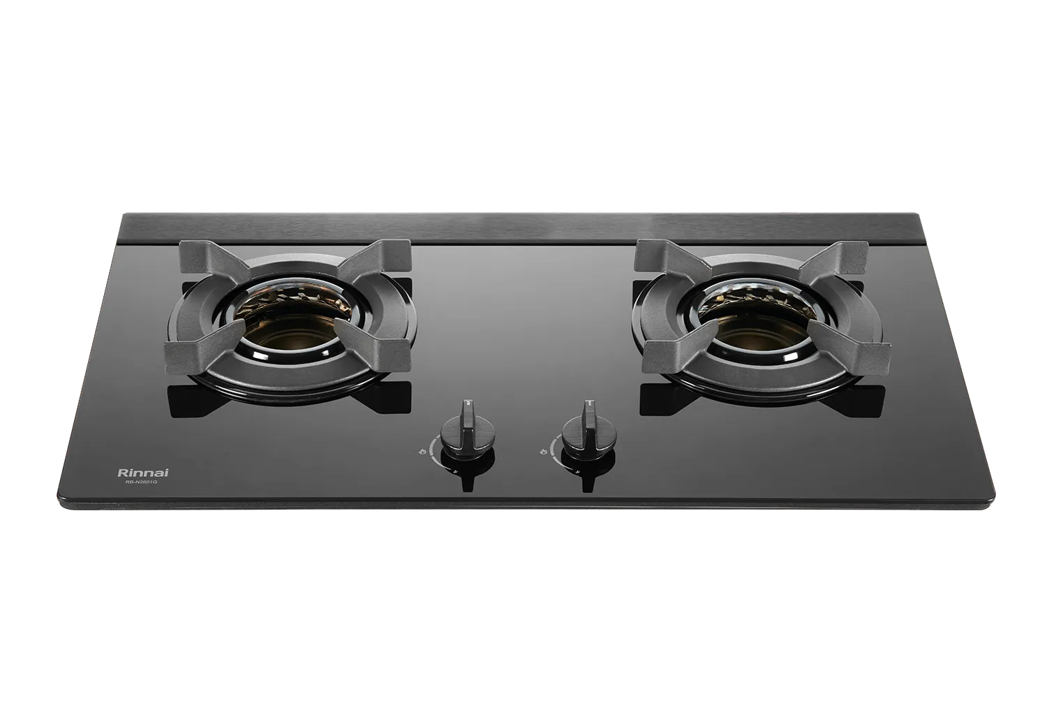 檯面式內焰玻璃雙口爐 RB-N2601G(B)