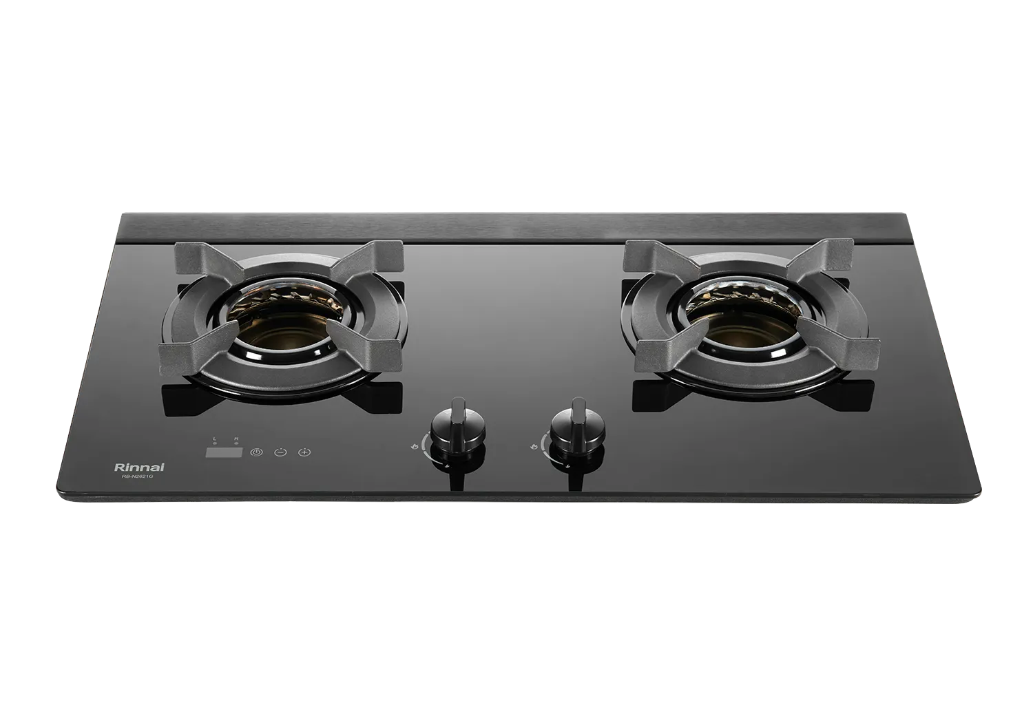 檯面式內焰玻璃雙口爐 RB-N2621G(B)