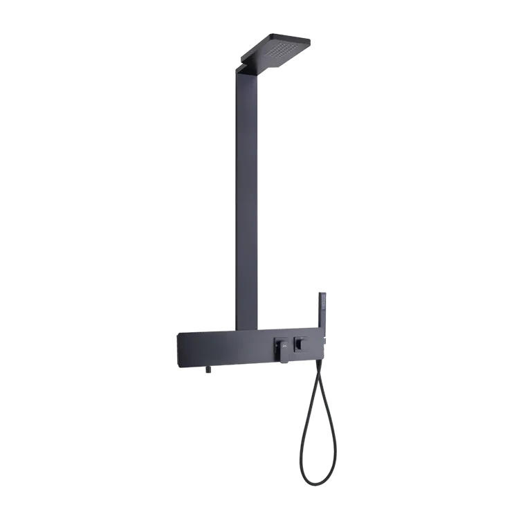 不鏽鋼淋浴柱(霧黑)  ST8798T(GA)