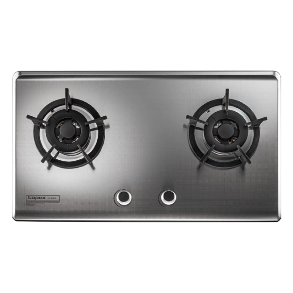 保潔二口不鏽鋼檯面爐 TG-8503S