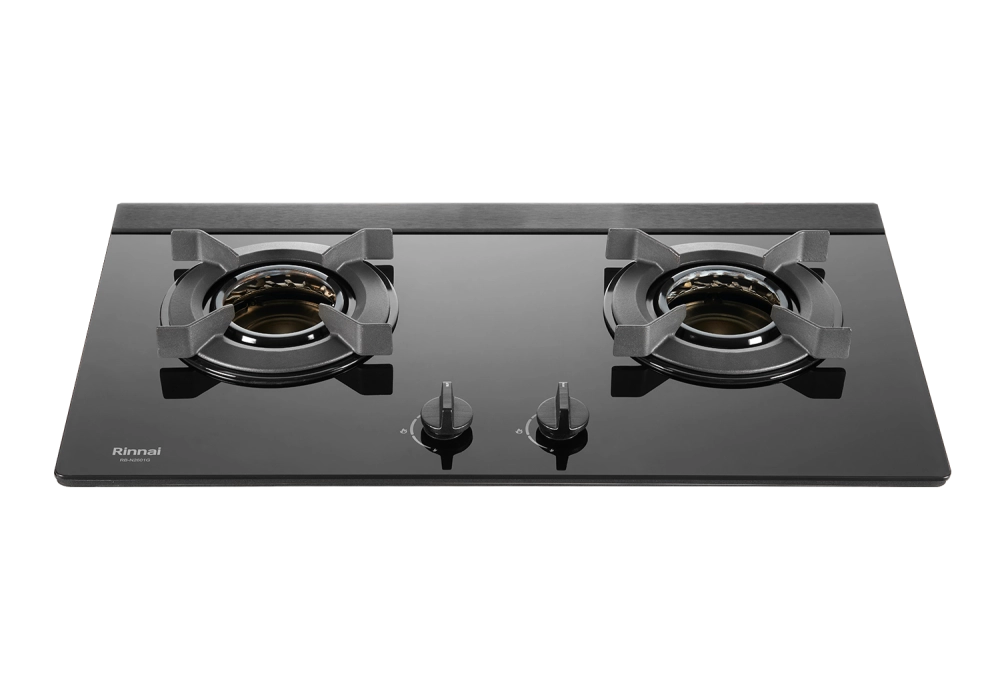 檯面式內焰玻璃雙口爐 RB-N2601G(B)