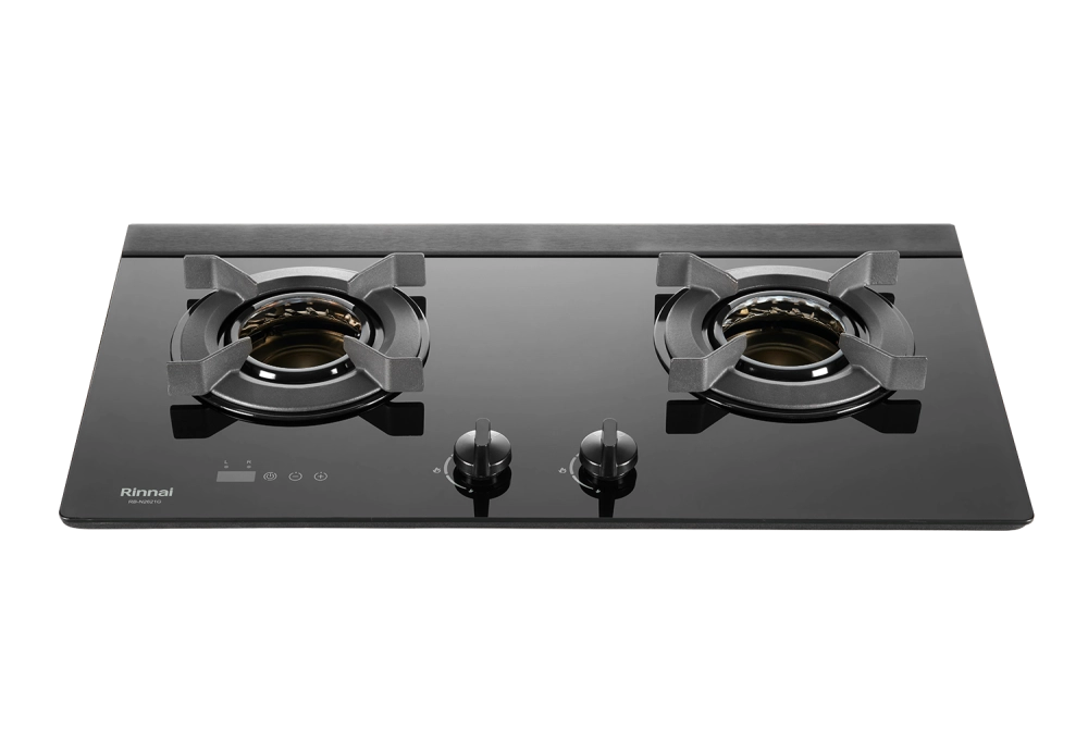 檯面式內焰玻璃雙口爐 RB-N2621G(B)