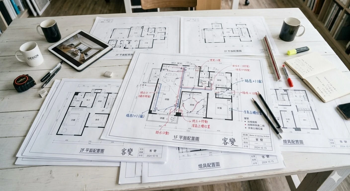 【預售屋客變，幫你省下 10 萬敲牆費】
