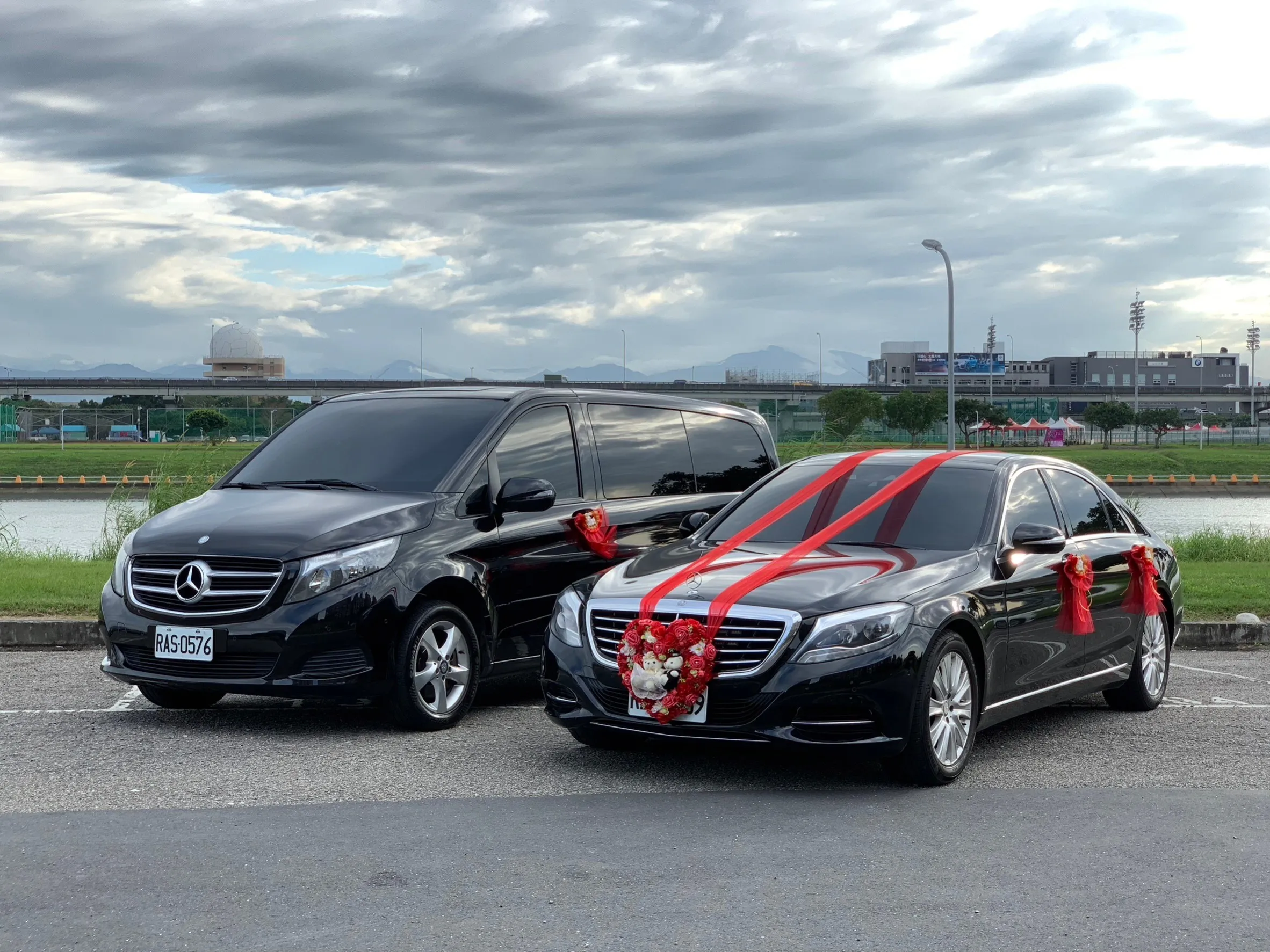 W222賓士S350L加長型五台+ 賓士V系列 休旅車