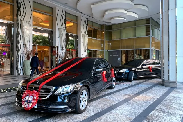 小改款W222賓士S350L加長型兩台