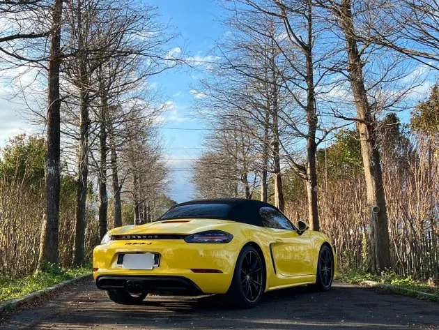 PORSCHE 718 boxster保時捷敞篷跑車+小改款賓士W222-S350L加長型