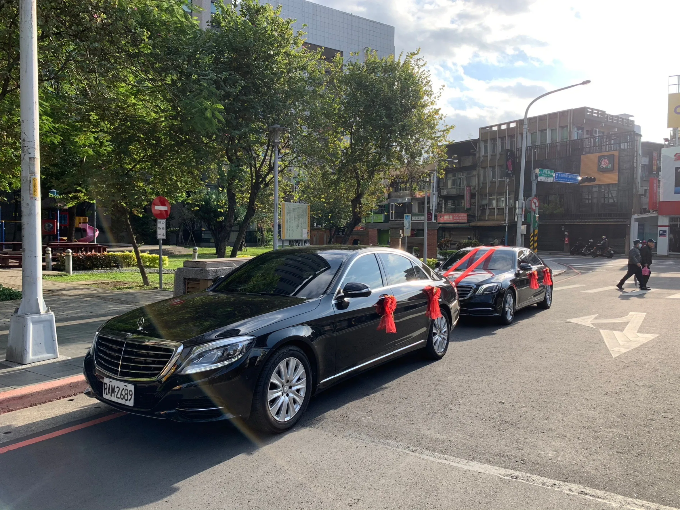 W222賓士S350L加長型三台