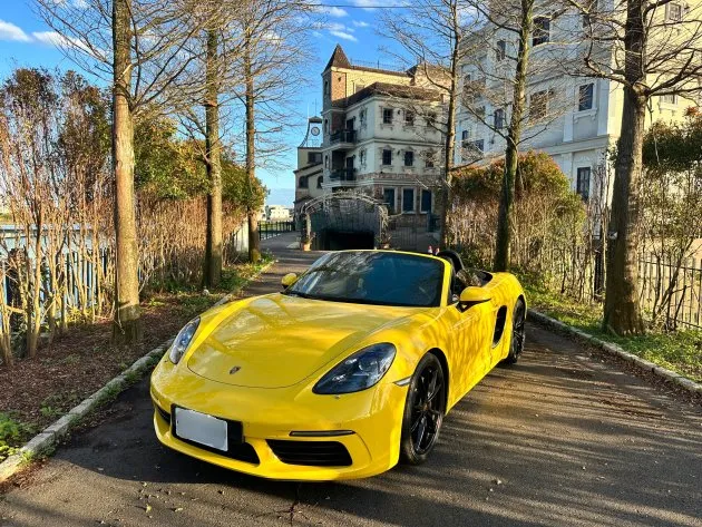 PORSCHE 718 boxster保時捷敞篷跑車+小改款賓士W222-S350L加長型