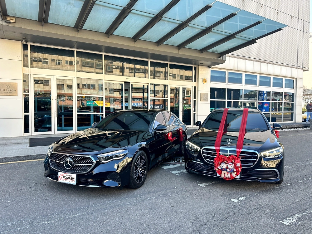 最新款W223賓士S350L加長型 一台+最新款W214賓士E系列 兩台