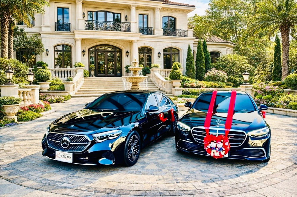 最新款W223賓士S350L加長型+最新款W214賓士E系列