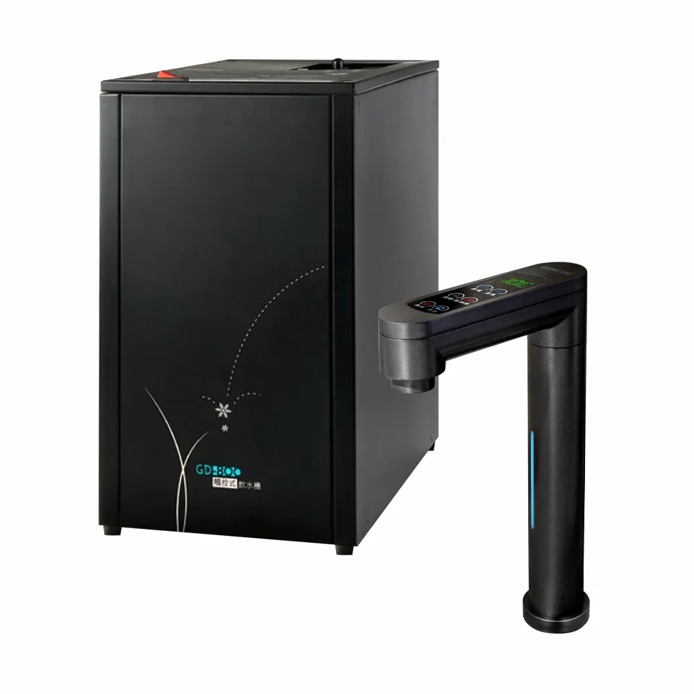 宮黛GD-800 節能可控溫 冰冷熱三溫廚下型飲水機+搭配普立創DF-400 RO直輸機【6期零利率】