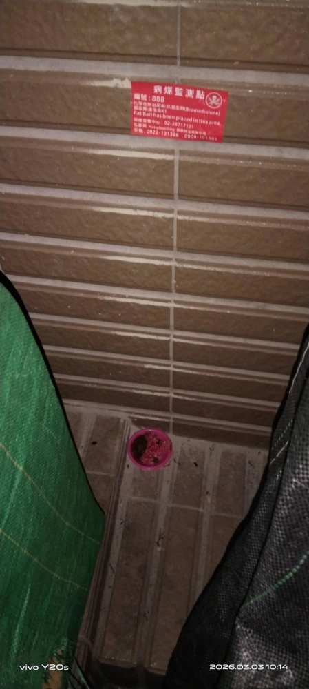 三峡北大社區→鼠害防治