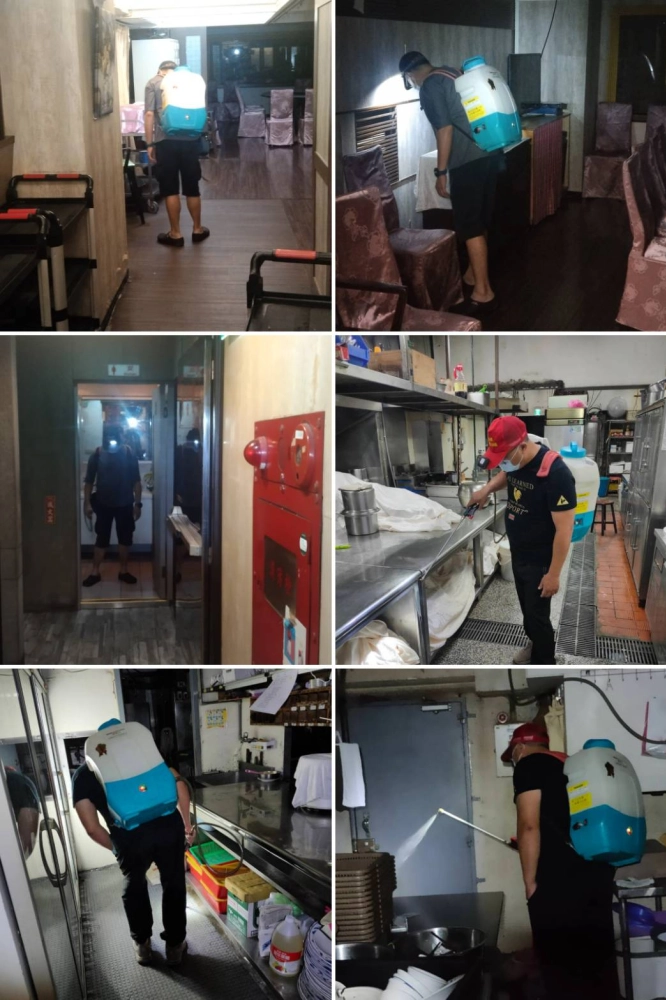 台北市餐廳除蟲消毒