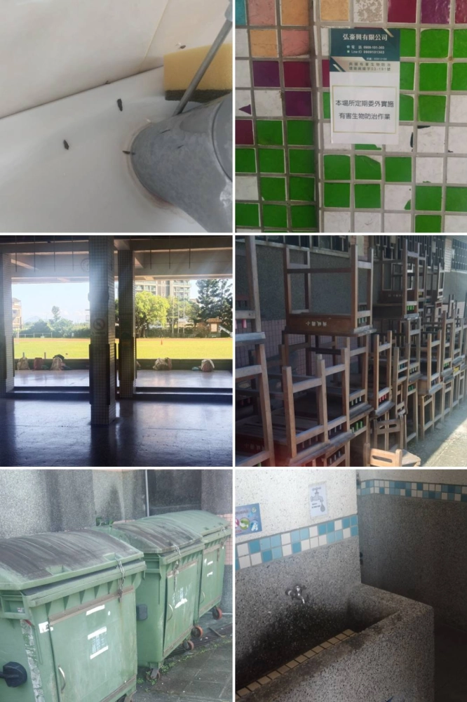 宜蘭縣立小學定期鼠蟲巡查