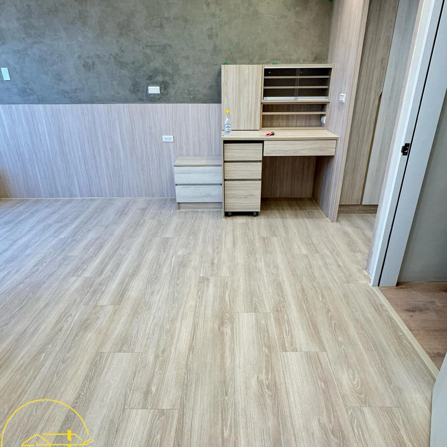 施工地點：#苗栗 #大將軍社區【竹北超耐磨地板推薦】【竹北超耐磨地板】