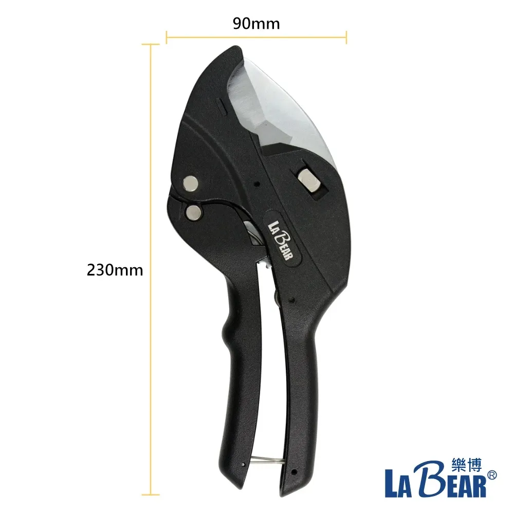 【LaBear】快速剪管刀 塑膠管切刀 32/42/64mm 自動退刀 棘輪省力 切管刀 PVC水管剪 切管器 裁管刀