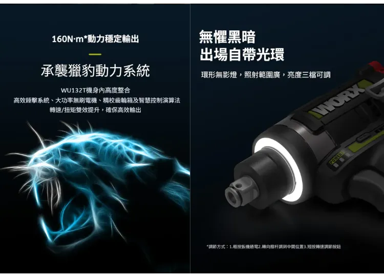 WU132T無刷鋰電衝擊起子機 12V 六角 四方頭 居家 工程 水電 木工 汽修 水泥 鑽牆 金屬 WORX 威克士