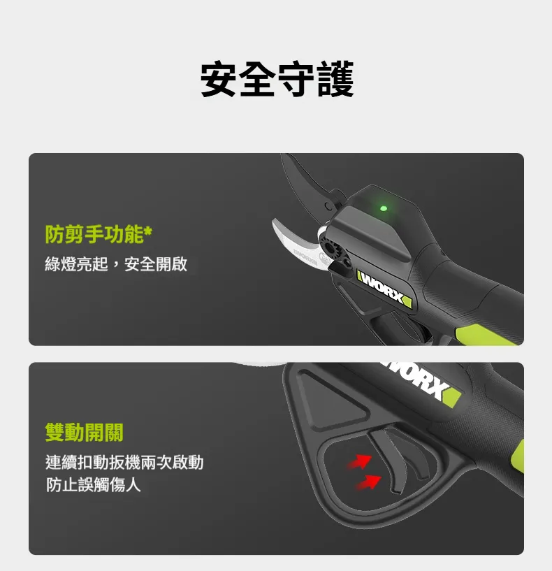 威克士 WU571 鋰電修枝剪 20V 電動剪刀 電動剪 修枝剪 樹枝剪 園藝剪刀 WORX 威克士