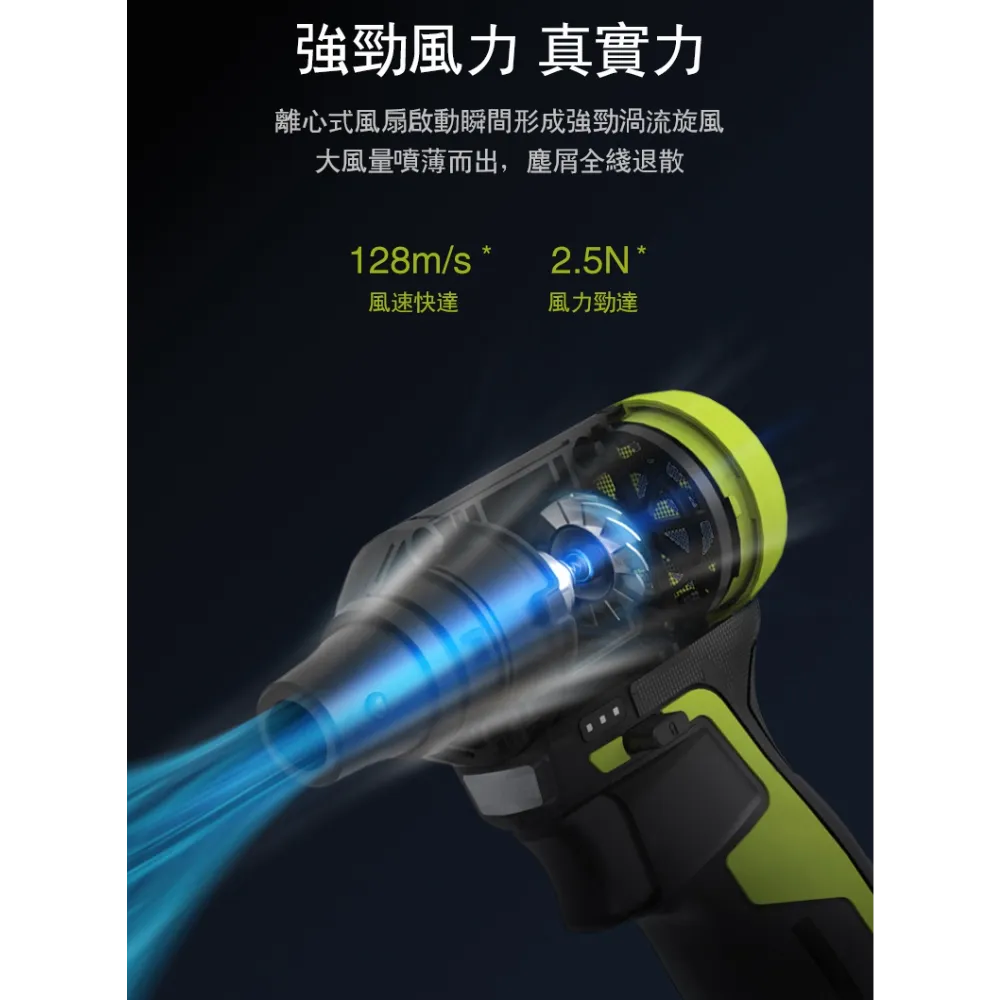 WU094 鋰電無刷空氣除塵槍 12V 吹灰塵 角落 汽車 鍵盤 電腦 手拿 小型 研磨 油漆 水電 WORX 威克士