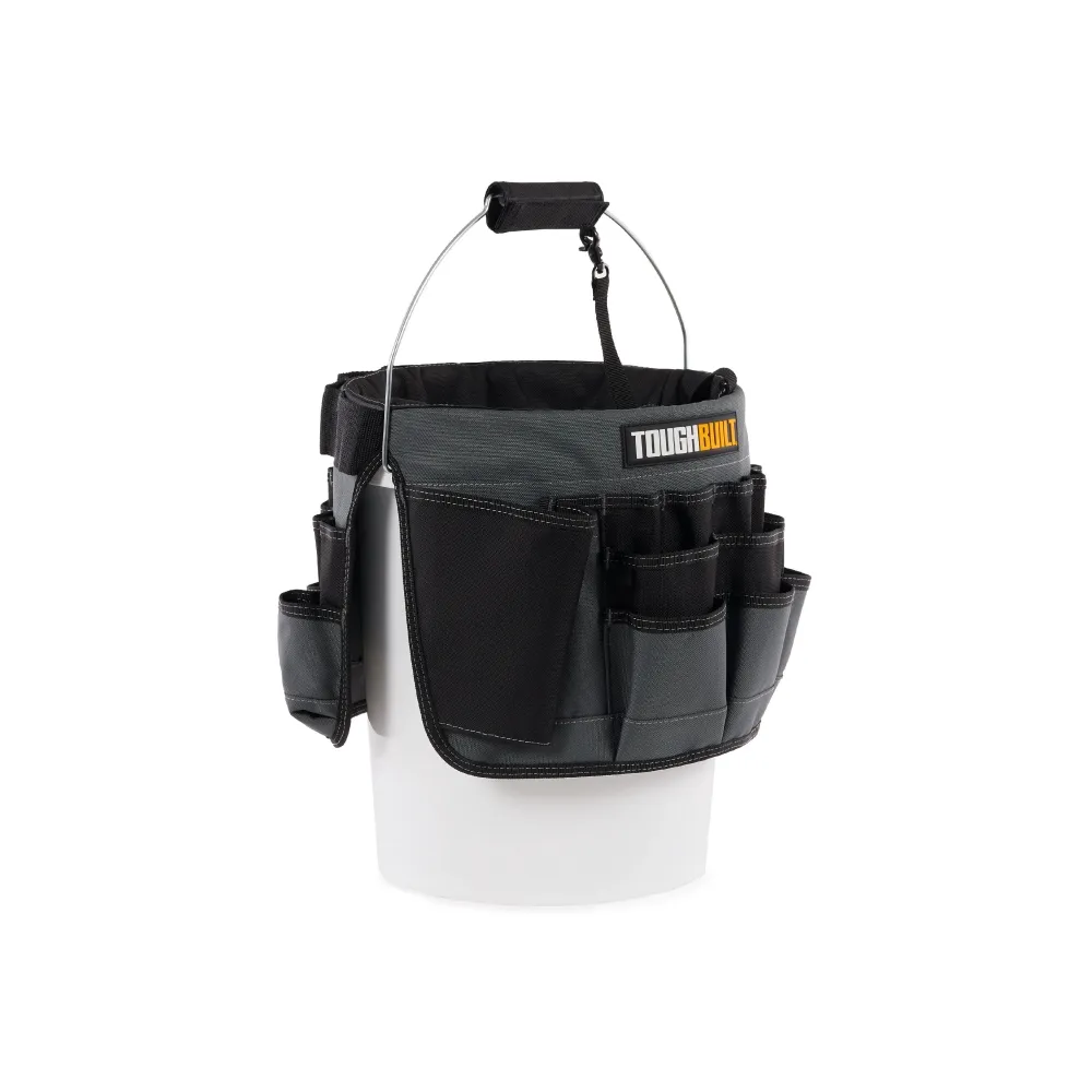 TB-85 水桶表面工作袋 TOUGHBUILT 托比爾 水桶袋 38格收納 工具包 收納袋 水桶用 耐磨 硬挺 牛津布