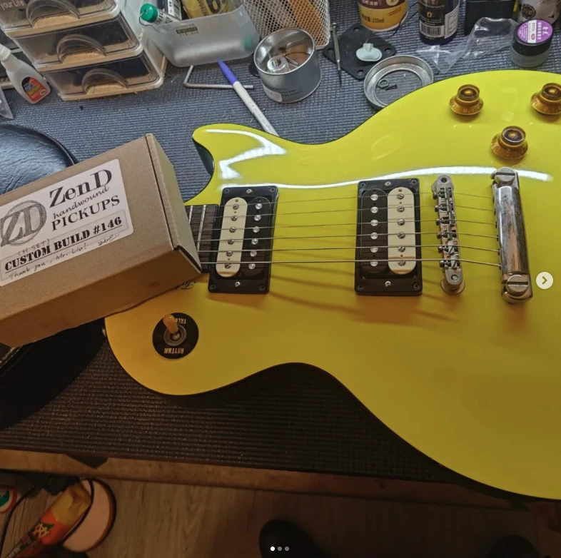 【鴻億維修日誌】Les Paul遇見台灣ZenD拾音器