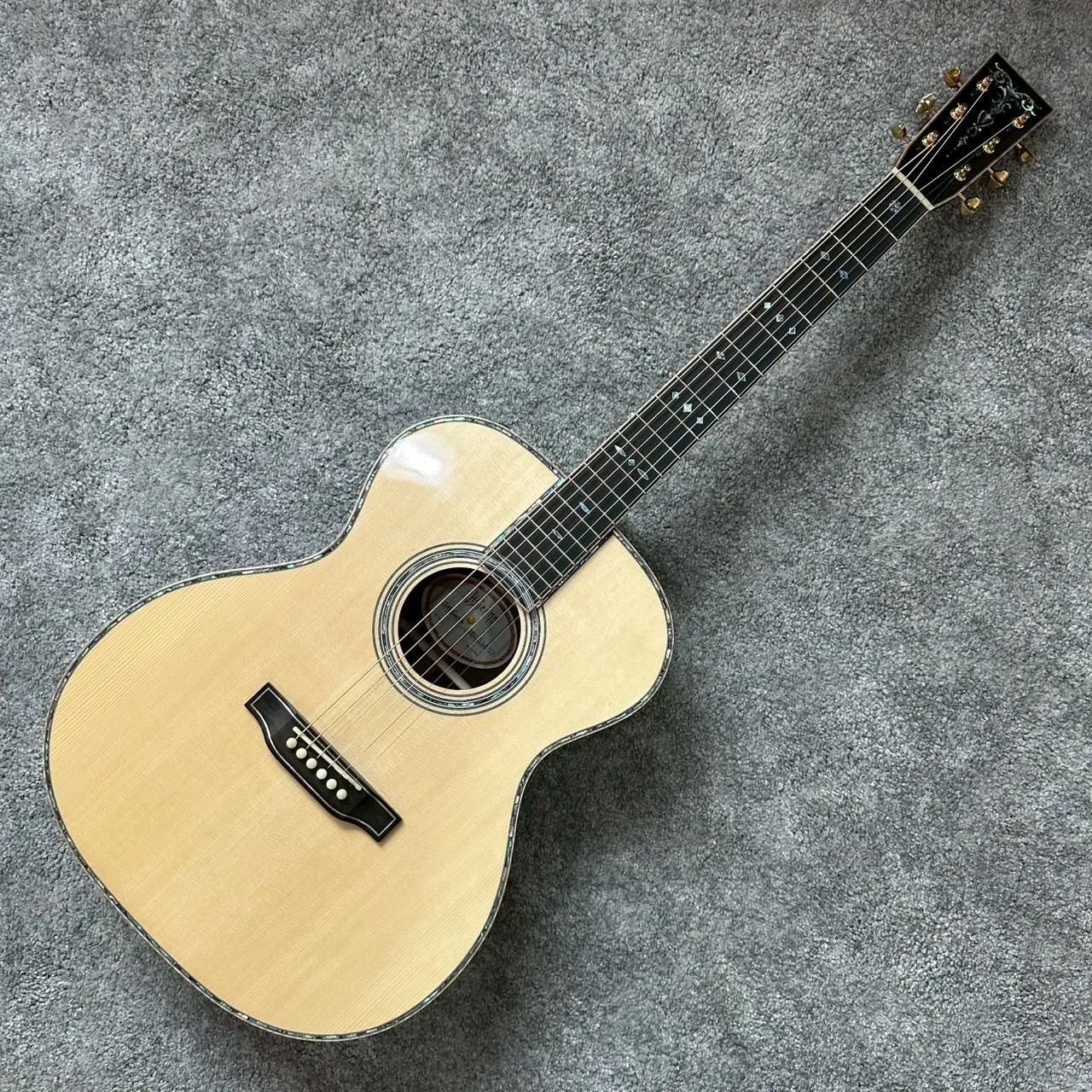 弦墨 秋實 Custom OM45JM 英格曼雲杉 玫瑰木 全單木吉他