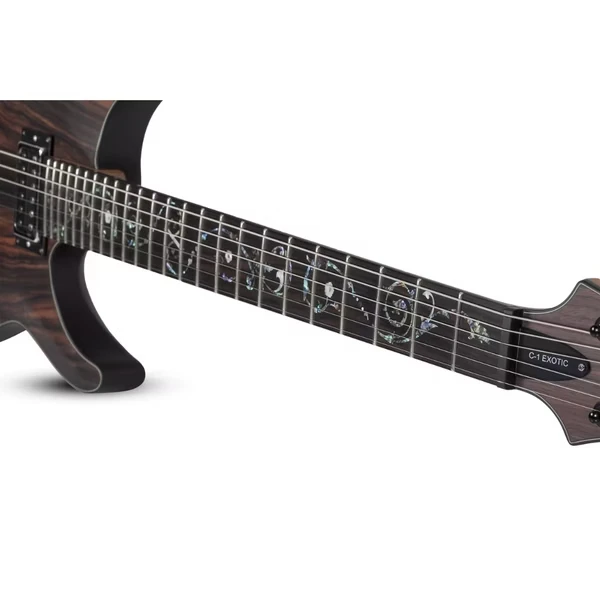 Schecter C-1 Exotic Ebony