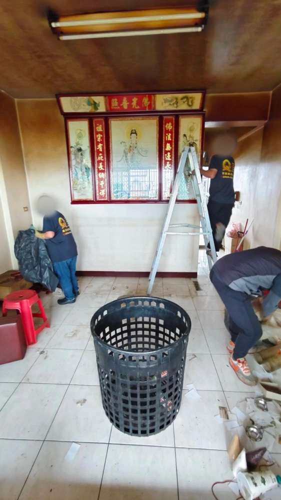 台南仁德區 文華路三段 退租後 廢棄物淨空 清潔