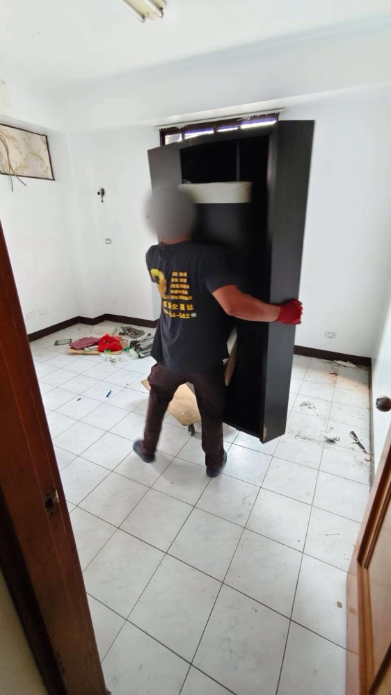 台南永康區 國民路廢棄物淨空 清潔