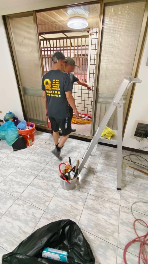 台南永康區 龍安街 入住前清潔