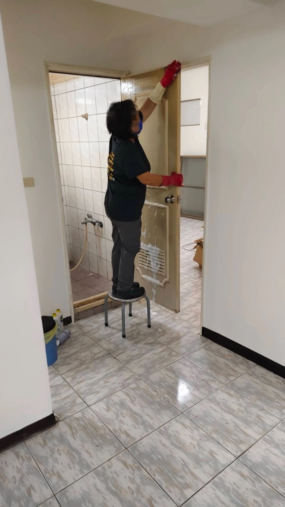 台南永康區 龍安街 入住前清潔
