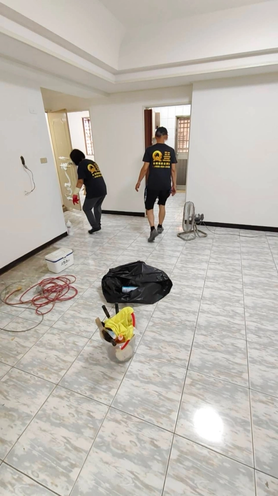 台南永康區 龍安街 入住前清潔