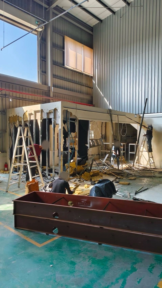 台南安平區 工廠隔間拆除清運-2